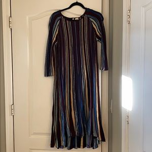 Anthropologie Moth striped sweater dress XXS